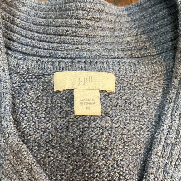 J Jill soft cozy v neck sweater - Picture 4 of 5